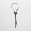 Jewels | Ties And Bow Ties*Prada Saffiano leather bolo tie Black