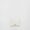 Card Holders*Prada Saffiano Leather Card Holder White