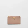 Card Holders*Prada Saffiano leather card holder Powderpink