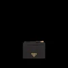 Card Holders*Prada Saffiano Leather Card Holder Black