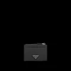 Card Holders*Prada Saffiano Leather Card Holder Black