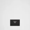 Card Holders*Prada Saffiano leather card holder Black