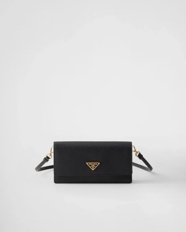 Mini Bags | Mini Bags*Prada Saffiano leather mini-bag Black