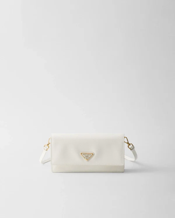 Mini Bags | Mini Bags*Prada Saffiano leather mini-bag White