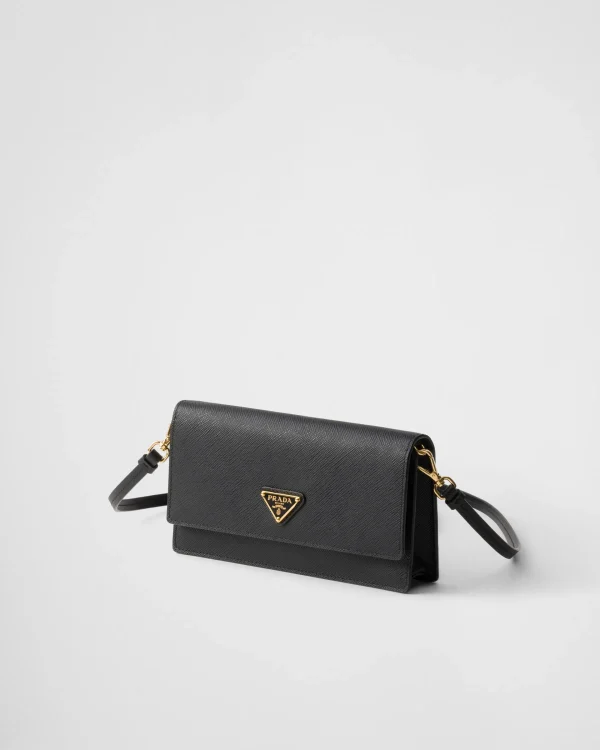 Mini Bags | Mini Bags*Prada Saffiano leather mini-bag Black