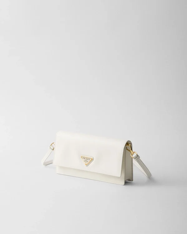 Mini Bags | Mini Bags*Prada Saffiano leather mini-bag White