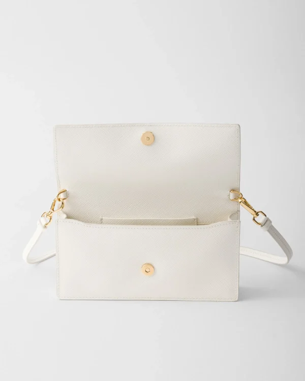 Mini Bags | Mini Bags*Prada Saffiano leather mini-bag White