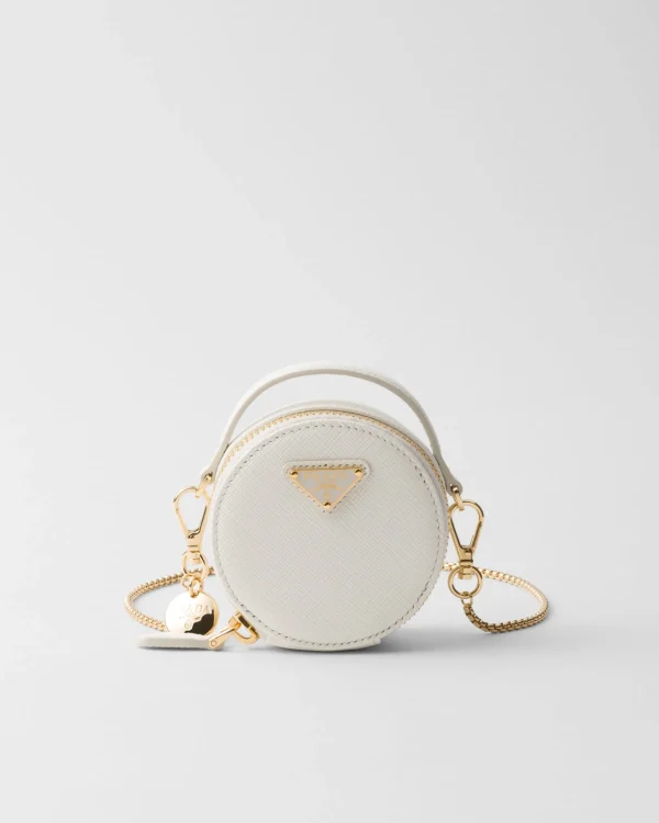 Mini Bags | Mini Bags*Prada Saffiano leather mini-pouch White