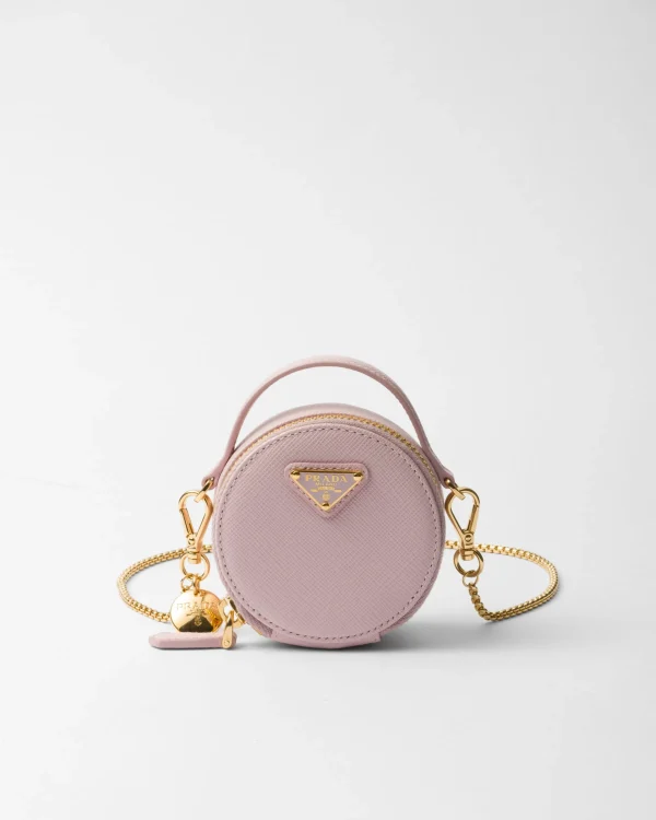 Mini Bags | Mini Bags*Prada Saffiano leather mini-pouch Alabasterpink