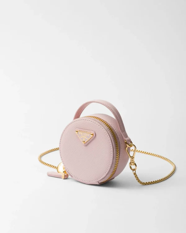 Mini Bags | Mini Bags*Prada Saffiano leather mini-pouch Alabasterpink