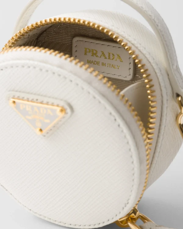 Mini Bags | Mini Bags*Prada Saffiano leather mini-pouch White