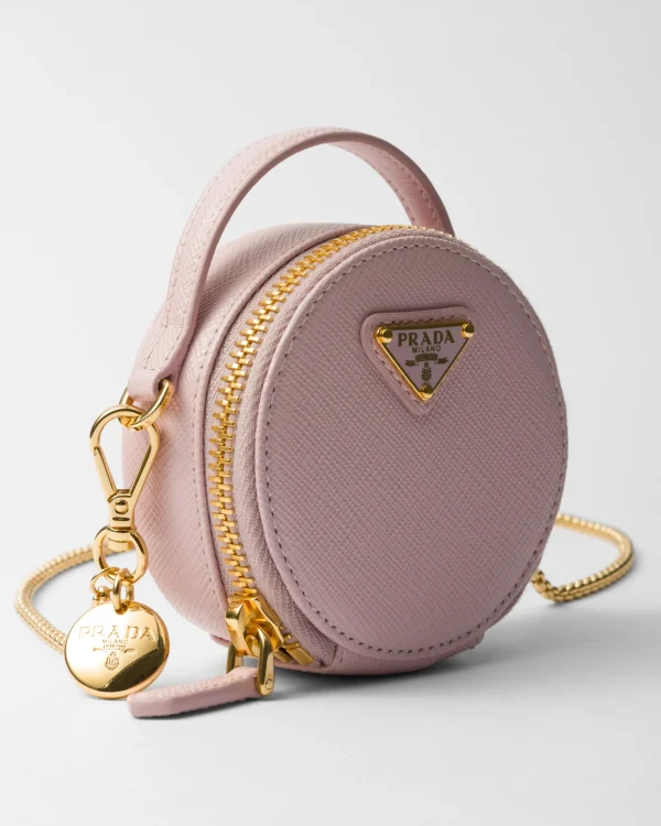 Mini Bags | Mini Bags*Prada Saffiano leather mini-pouch Alabasterpink