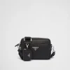 Messenger Bags*Prada Saffiano leather shoulder bag Black