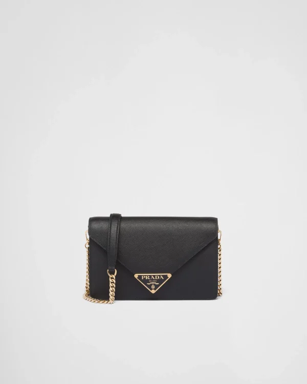 Shoulder Bags | Shoulder Bags*Prada Saffiano leather shoulder bag Black