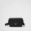 Messenger Bags*Prada Saffiano leather shoulder bag Black