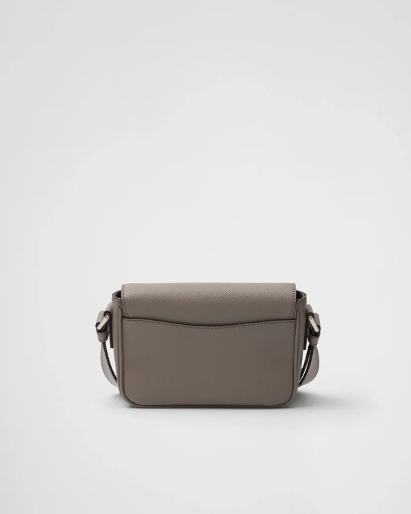 Messenger Bags*Prada Saffiano leather shoulder bag Claygrey