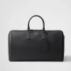 Travel Bags | Travel Bags*Prada Saffiano Leather Travel Bag Black