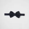 Ties And Bow Ties*Prada Satin bowtie Navy