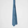 Ties And Bow Ties*Prada Satin tie Aviationblue