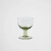 Glassware*Prada Set of two crystal water glasses - Plinth Moss