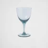 Glassware*Prada Set of two crystal water glasses - New York Seablue