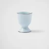 Trays And Table Accessories*Prada Set of two porcelain egg cups - Celadon Celadonlightblue