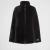 Leather Clothing*Prada Shearling fur jacket Black