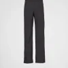 Trousers And Bermudas*Prada Silk pants Black