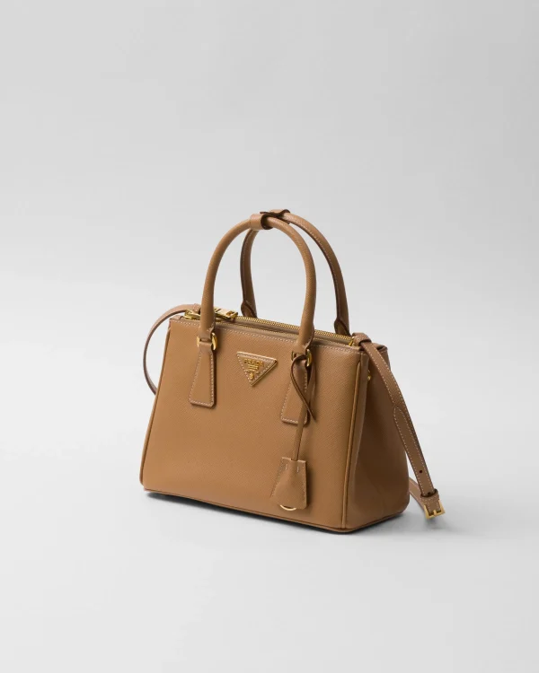 Top Handles | Top Handles*Prada Small Galleria Saffiano leather bag Natural