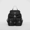 Backpacks And Belt Bags | Backpacks And Belt Bags*Prada Small Re-Nylon backpack Black