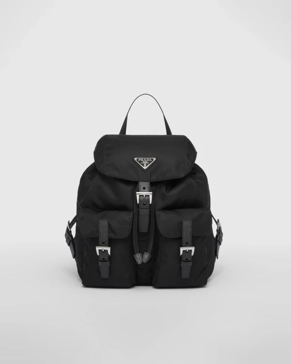 Backpacks And Belt Bags | Backpacks And Belt Bags*Prada Small Re-Nylon backpack Black