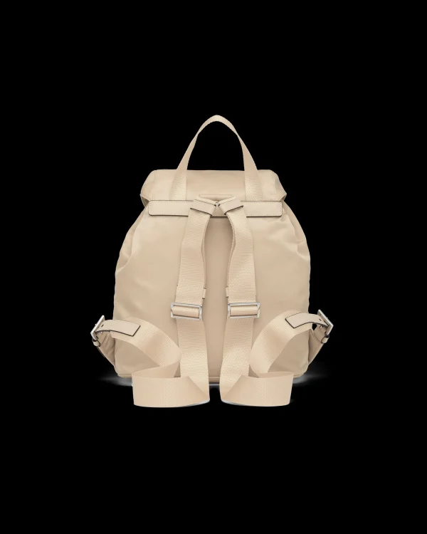 Backpacks And Belt Bags | Backpacks And Belt Bags*Prada Small Re-Nylon backpack Desertbeige