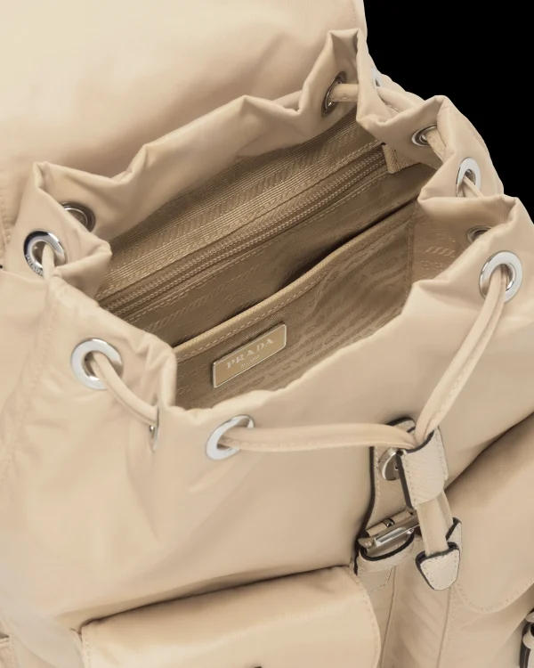 Backpacks And Belt Bags | Backpacks And Belt Bags*Prada Small Re-Nylon backpack Desertbeige