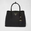 Totes | Totes*Prada Small Saffiano Leather Double Bag Black