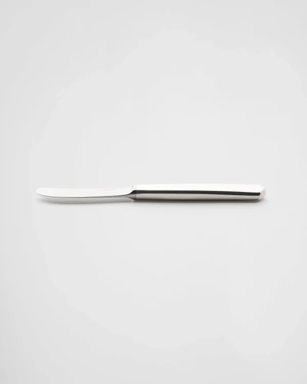 Cutlery*Prada Stainless steel butter knife Steelgray