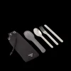 Sports And Leisure | Games And Home Accessories*Prada Stainless steel cutlery set Black