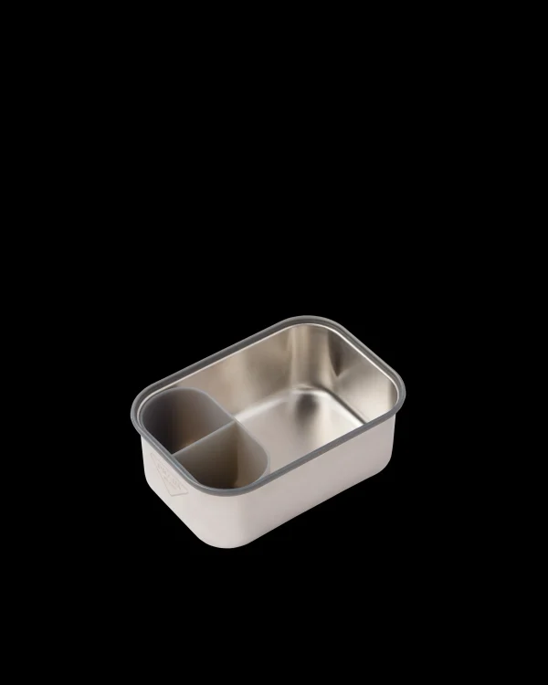 Sports And Leisure | Games And Home Accessories*Prada Stainless steel sandwich box Steelgray