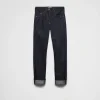 Denim*Prada Straight jeans in selvedge denim Navy