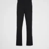 Trousers And Bermudas*Prada Stretch technical fabric pants Black