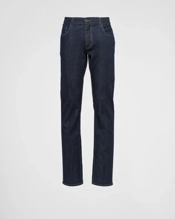 Denim*Prada Stretch-denim jeans Navy