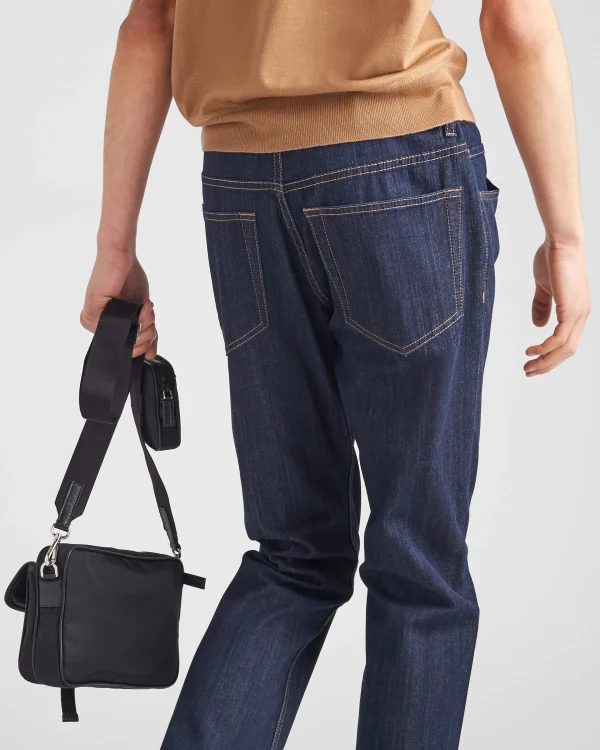 Denim*Prada Stretch-denim jeans Navy