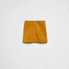 Leather Clothing*Prada Suede miniskirt Mustard