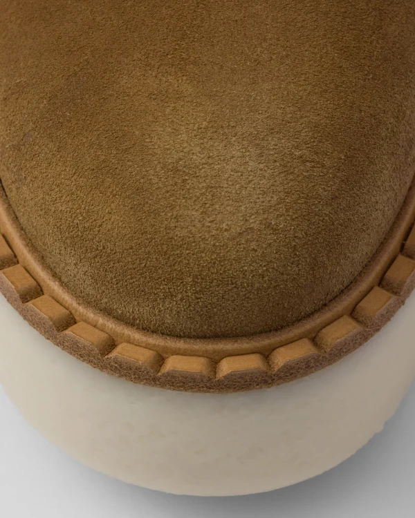 Slippers And Mules*Prada Suede mules Cinnamon