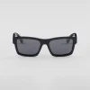 Sunglasses*Prada Sunglasses with iconic metal plaque Slategraylenses