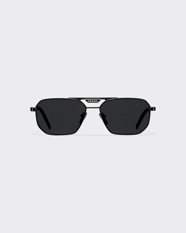 Sunglasses*Prada Sunglasses with logo Slategraylenses