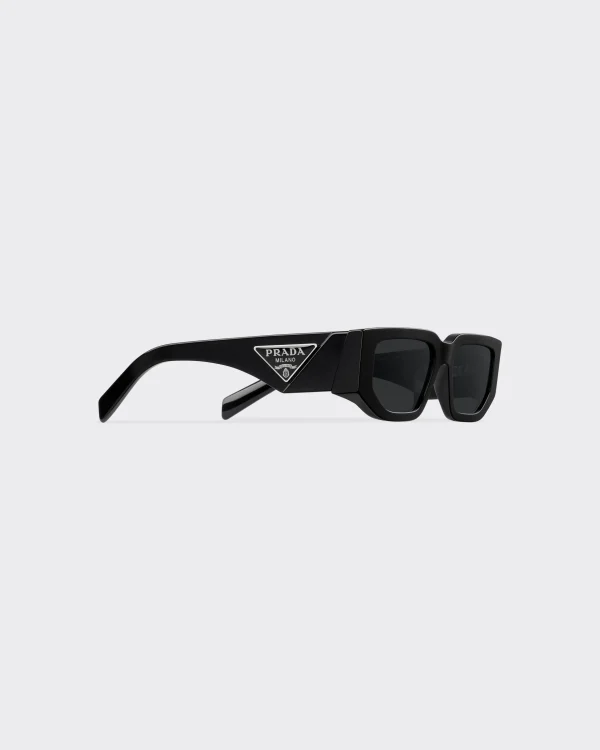 Sunglasses*Prada Sunglasses with triangle logo Slategraylenses