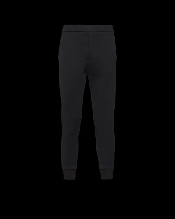 Jogging Suits And Sweatshirts*Prada Sweatpants with Re-Nylon details Black/black