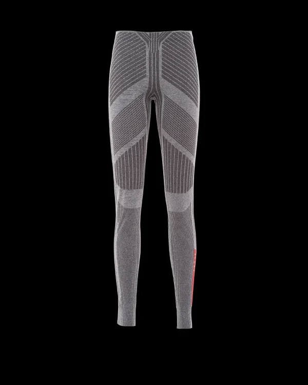 Women's Collection*Prada Tech Rec Re-Nylon piqué leggings Grey