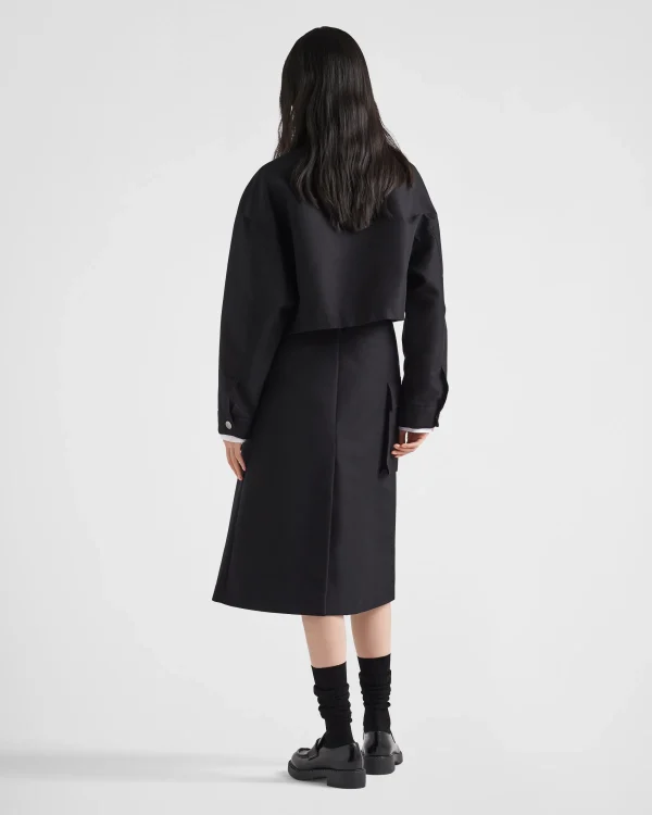 Skirts*Prada Technical canvas skirt Black