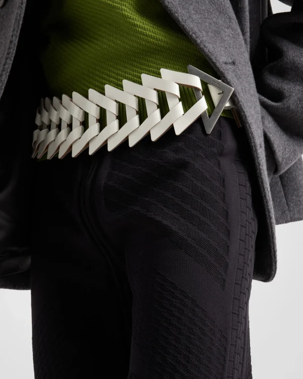 Trousers And Bermudas | Knitwear*Prada Technical fabric pants Black